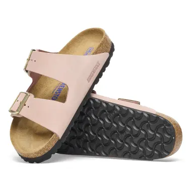 Image 2 of Birkenstock Arizona Soft Footbed Nubuck Leather Narrow Women's