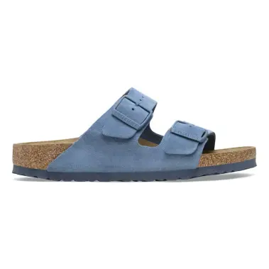 Image 4 of Birkenstock Arizona Soft Footbed Suede Leather Narrow Women's