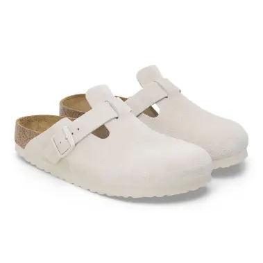 Image 3 of Birkenstock Boston Soft Footbed Suede Leather Narrow Women's