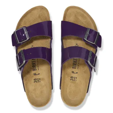 Image 3 of Birkenstock Arizona Birko-Flor Patent Narrow Women's