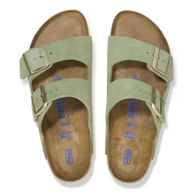 Image 3 of Birkenstock Arizona Soft Footbed Suede Leather Narrow Women's