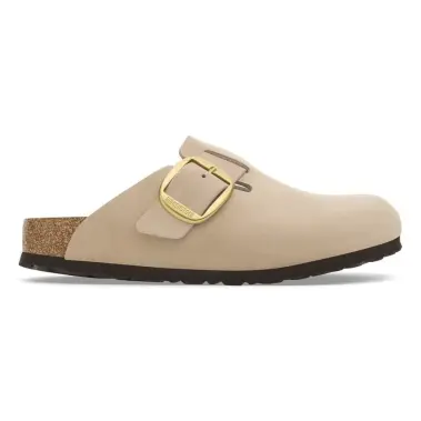 Image 5 of Birkenstock Boston Big Buckle Nubuck Narrow Women's