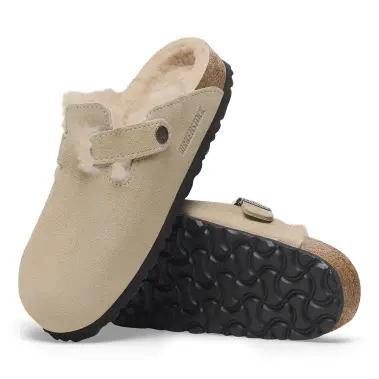 Image 2 of Birkenstock Boston Shearling Suede Regular Women's