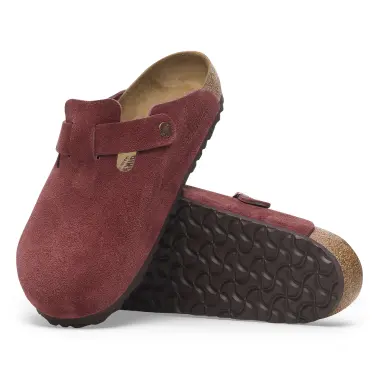 Image 2 of Birkenstock Boston Suede Leather Narrow Women's