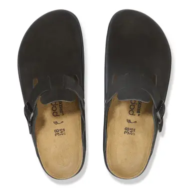Image 4 of Birkenstock Boston Chunky Suede Leather Narrow Women's