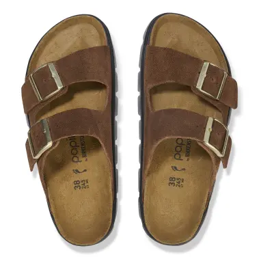 Image 3 of Birkenstock Arizona Chunky Suede Leather Narrow Women's