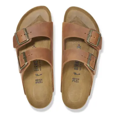 Image 10 of Birkenstock Arizona Oiled Leather Narrow Women's