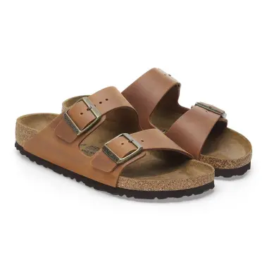 Image 12 of Birkenstock Arizona Oiled Leather Narrow Women's