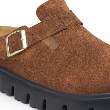Image 6 of Birkenstock Boston Chunky Suede Leather Narrow Women's