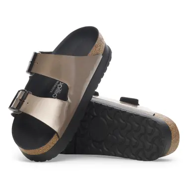 Image 2 of Birkenstock Arizona Flex Platform Birko-Flor Patent Narrow Women's