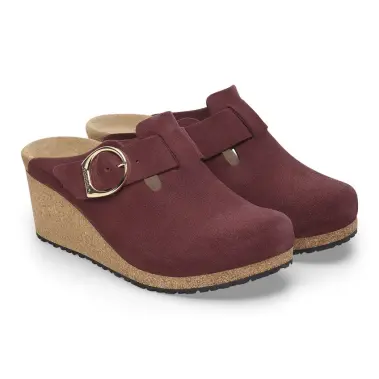 Image 3 of Birkenstock Fanny Ring Buckle Suede Leather Narrow Women's