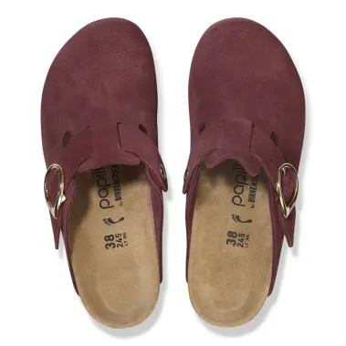 Image 4 of Birkenstock Fanny Ring Buckle Suede Leather Narrow Women's