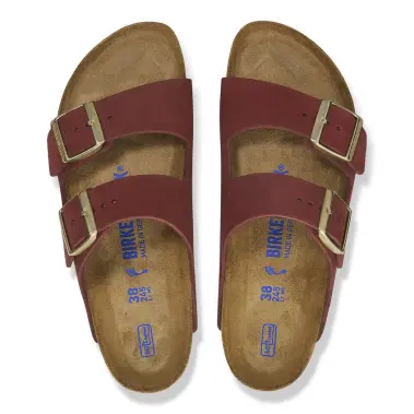 Image 5 of Birkenstock Arizona Soft Footbed Nubuck Leather Narrow Women's