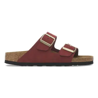 Image 9 of Birkenstock Arizona Soft Footbed Nubuck Leather Narrow Women's