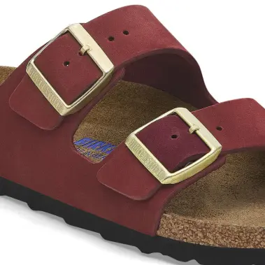 Image 11 of Birkenstock Arizona Soft Footbed Nubuck Leather Narrow Women's