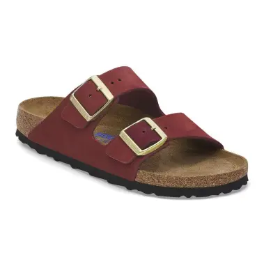 Image 2 of Birkenstock Arizona Soft Footbed Nubuck Leather Narrow Women's