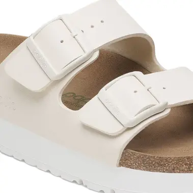Image 6 of Birkenstock Arizona Flex Platform Birko-Flor Narrow Women's