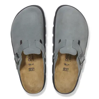 Image 3 of Birkenstock Boston Chunky Suede Leather Narrow Women's
