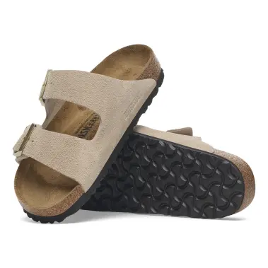 Image 13 of Birkenstock Arizona Suede Leather Narrow Women's