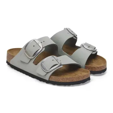 Image 4 of Birkenstock Arizona Big Buckle Nubuck Leather Narrow Women's