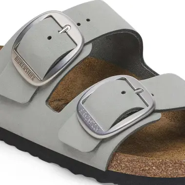Image 6 of Birkenstock Arizona Big Buckle Nubuck Leather Narrow Women's