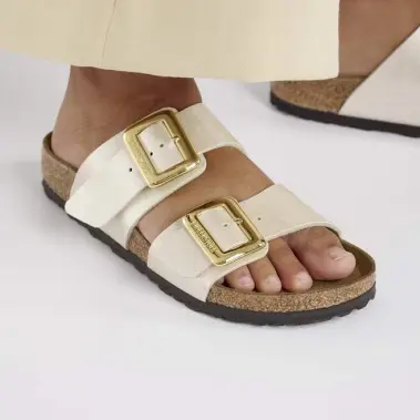 Image 3 of Birkenstock Sydney Luxe Buckle Birko-Flor Narrow Women's