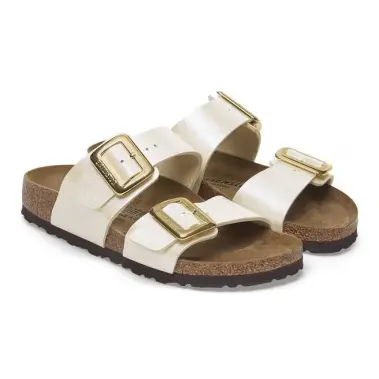 Image 5 of Birkenstock Sydney Luxe Buckle Birko-Flor Narrow Women's