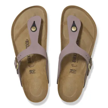 Image 3 of Birkenstock Gizeh Nubuck Leather Regular Women's