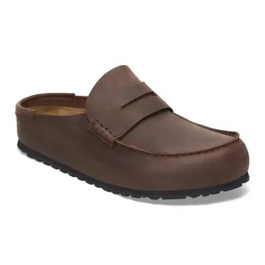 Image 2 of Birkenstock Naples Wrapped Oiled Leather Regular Men's
