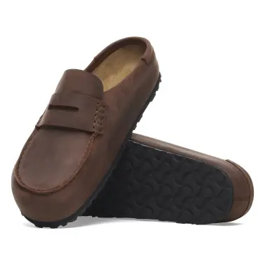Image 6 of Birkenstock Naples Wrapped Oiled Leather Regular Men's