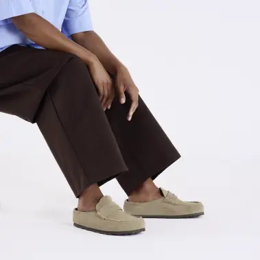 Image 8 of Birkenstock Naples Wrapped Suede Narrow Women's