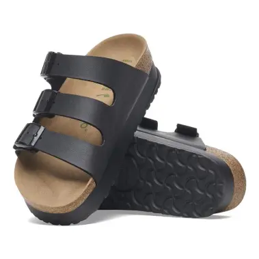 Image 2 of Birkenstock Florida Platform Flex Vegan Birko-Flor Narrow Women's