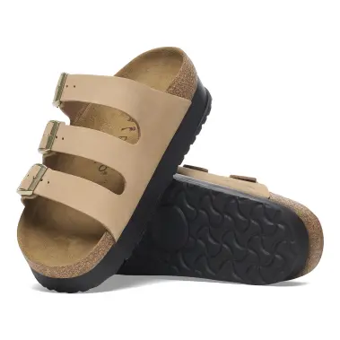 Image 2 of Birkenstock Florida Flex Platform Nubuck Narrow Women's
