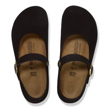Image 13 of Birkenstock Mantova Suede Leather Narrow Women's