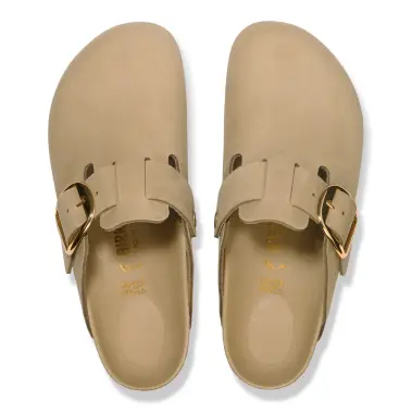 Image 2 of Birkenstock Boston Big Buckle Oiled Leather Narrow Women's