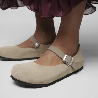 Image 6 of Birkenstock Mantova Suede Leather Narrow Women's