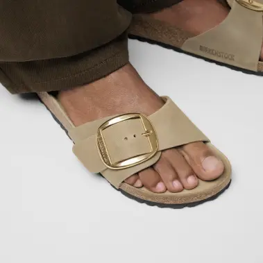 Image 3 of Birkenstock Madrid Big Buckle Oiled Leather Narrow Women's