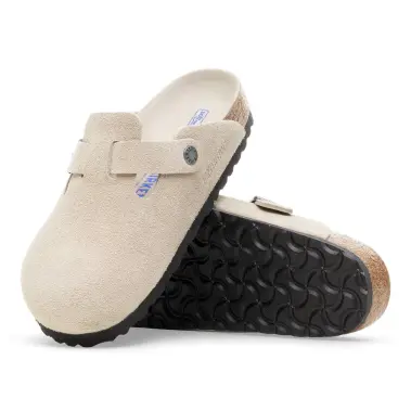 Image 4 of Birkenstock Boston Soft Footbed Suede Leather Women's
