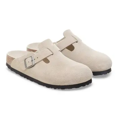 Image 5 of Birkenstock Boston Soft Footbed Suede Leather Women's