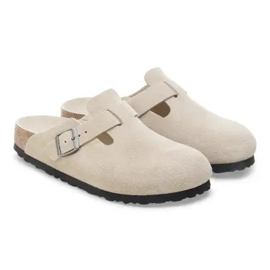Image 10 of Birkenstock Boston Soft Footbed Suede Leather Women's