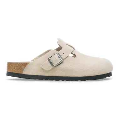 Image 11 of Birkenstock Boston Soft Footbed Suede Leather Women's