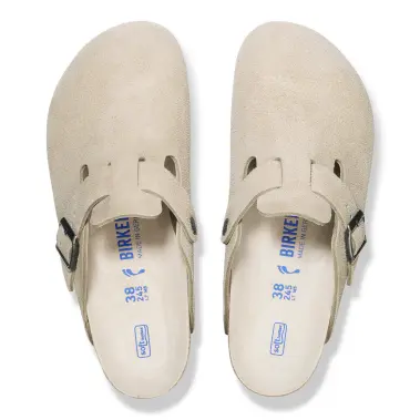 Image 13 of Birkenstock Boston Soft Footbed Suede Leather Women's