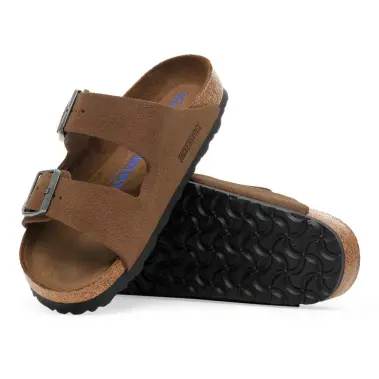 Image 4 of Birkenstock Arizona Soft Footbed Suede Leather Regular Men's