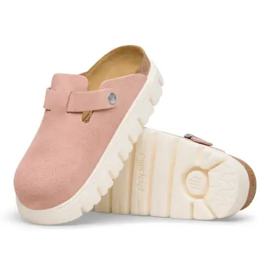 Image 7 of Birkenstock Boston Chunky Suede Narrow Women's