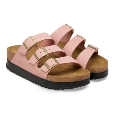 Image 5 of Birkenstock Florida III Flex Platform Nubuck Narrow Women's