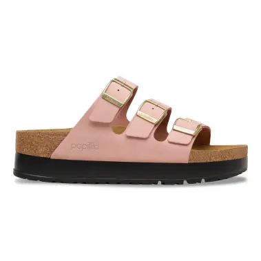 Image 6 of Birkenstock Florida III Flex Platform Nubuck Narrow Women's