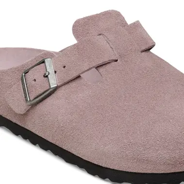 Image 2 of Birkenstock Boston Soft Footbed Suede Narrow Women's