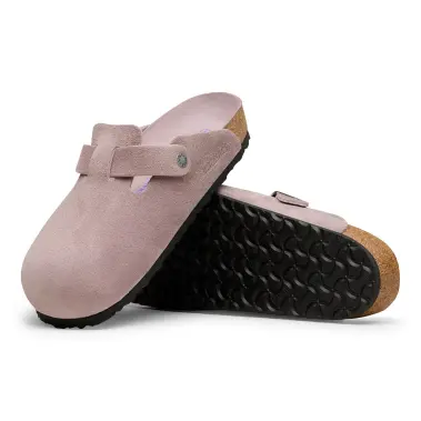 Image 5 of Birkenstock Boston Soft Footbed Suede Narrow Women's