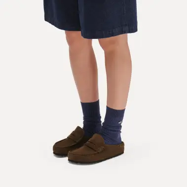 Image 4 of Birkenstock Naples Wrapped Suede Regular Men's