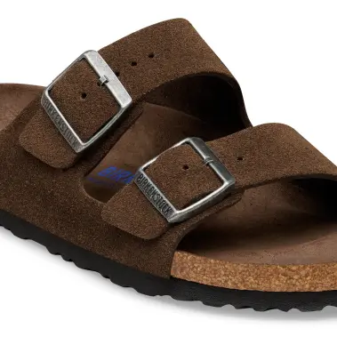 Image 2 of Birkenstock Arizona Soft Footbed Suede Narrow Women's